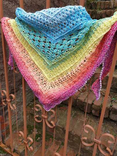 Häkelanleitung - Tuch "Effy"