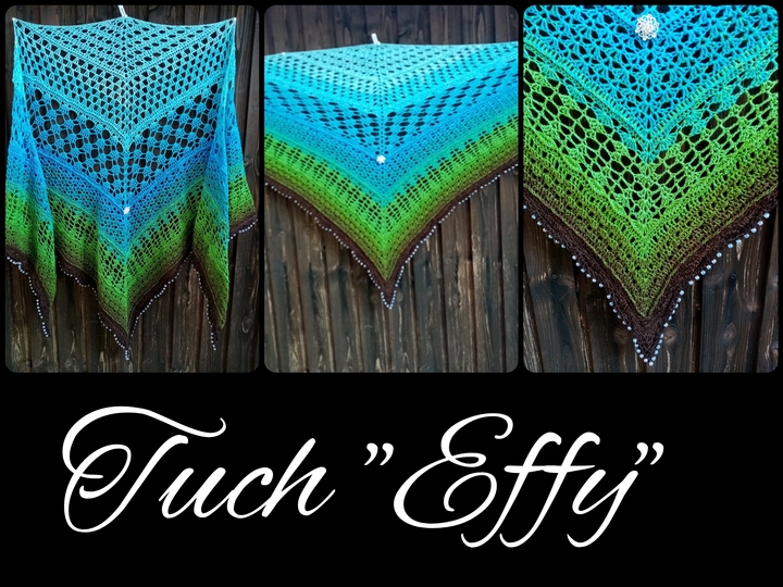 Häkelanleitung - Tuch "Effy"