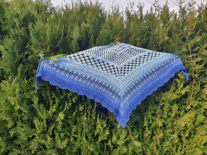 Häkelanleitung - Tuch "Effy"