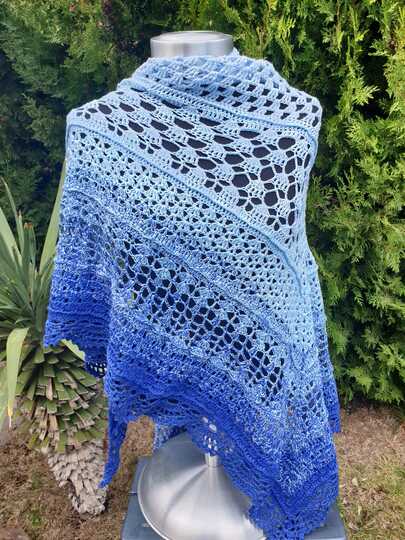 Häkelanleitung - Tuch "Effy"