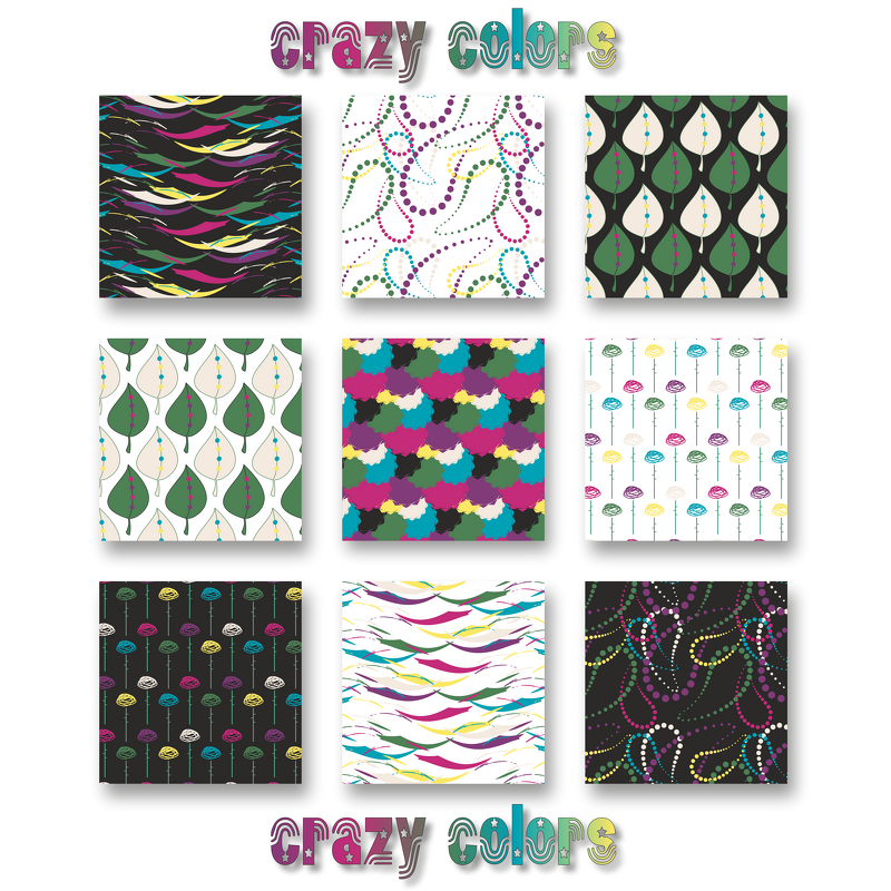 Digital Paper Digital Papier Scrapbooking Blätter Blumen