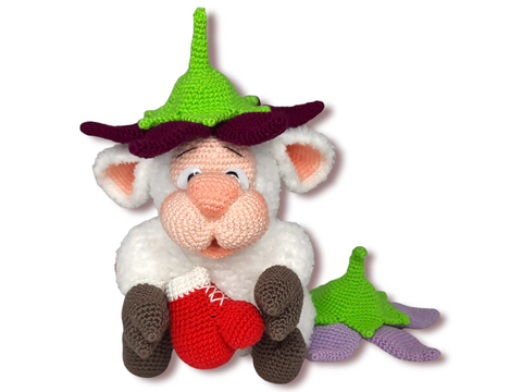 Crochet Pattern "Funny Farm Heroes" Sheep Rocky