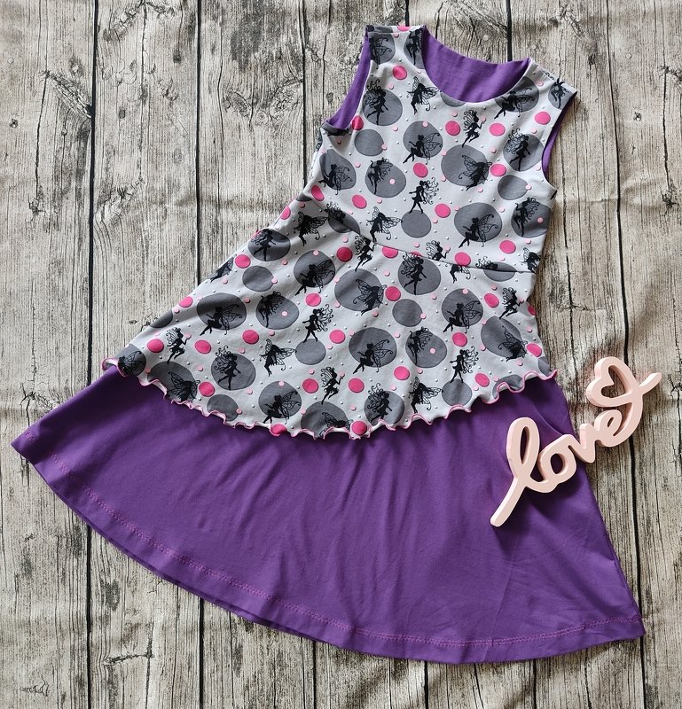 NEU!!! Schnittmuster Nähanleitung Ebook Sommer Jerseykleid mit Beamer Datei - Bild 18