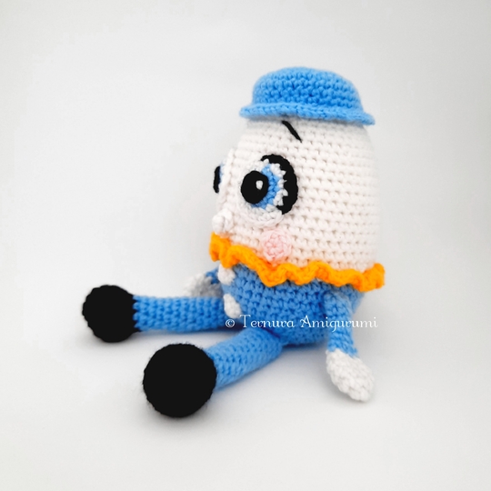H&auml;kelanleitung Humpty Dumpty Ostern Ternura Amigurumi