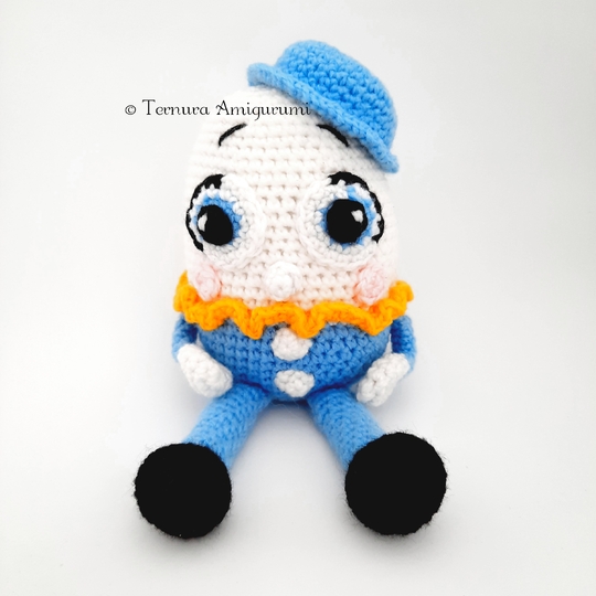 H&auml;kelanleitung Humpty Dumpty Ostern Ternura Amigurumi