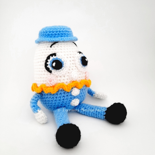 H&auml;kelanleitung Humpty Dumpty Ostern Ternura Amigurumi