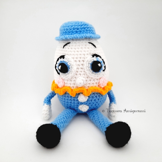 H&auml;kelanleitung Humpty Dumpty Ostern Ternura Amigurumi
