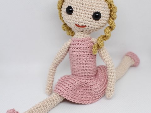 Nina Ballerina - Häkelanleitung Puppe