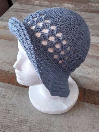 Häkelanleitung für den Sommerhut "Sunny"