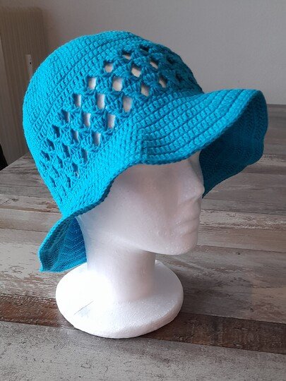 Häkelanleitung für den Sommerhut "Sunny"