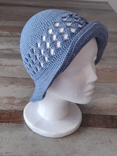 Häkelanleitung für den Sommerhut "Sunny"