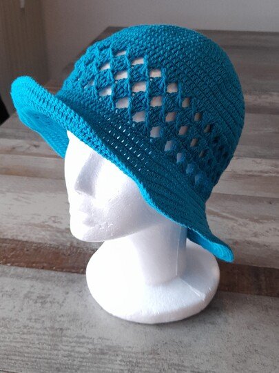 Häkelanleitung für den Sommerhut "Sunny"