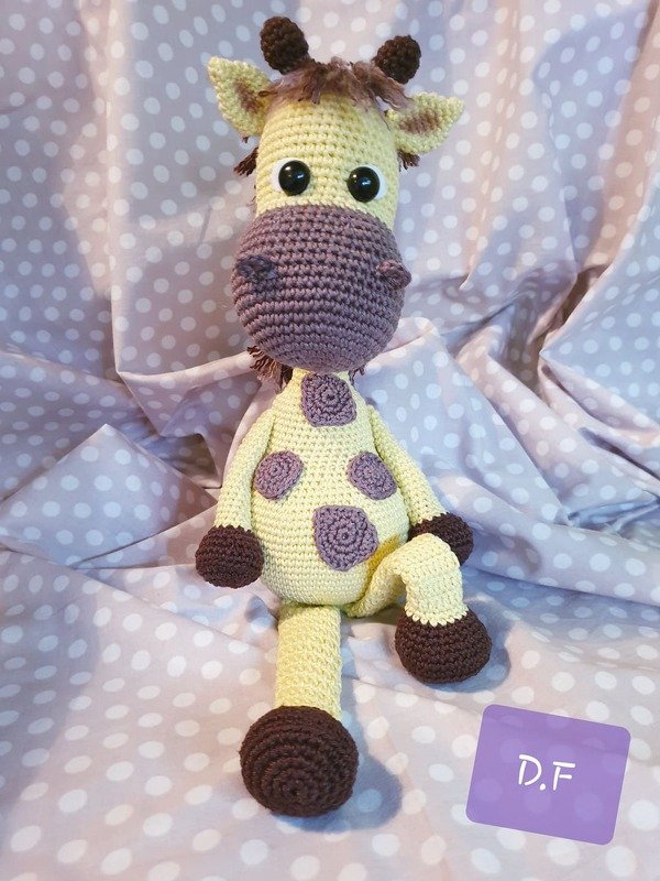 Häkelanleitung für die Spieluhr Charlie - die musikalische Giraffe - Bild 2