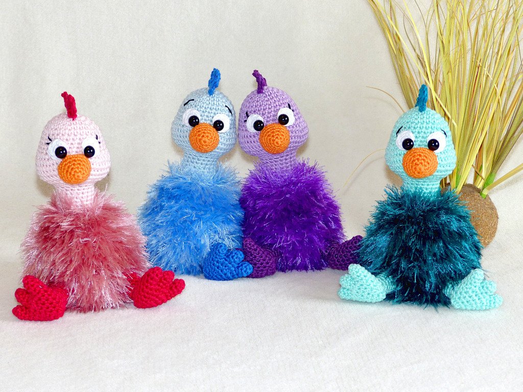 Crochet Pattern Fluffy chicken - Image 2