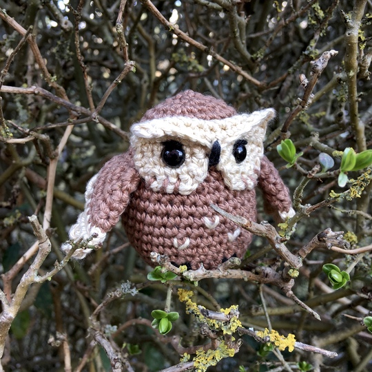 Häkelanleitung Eule Ella