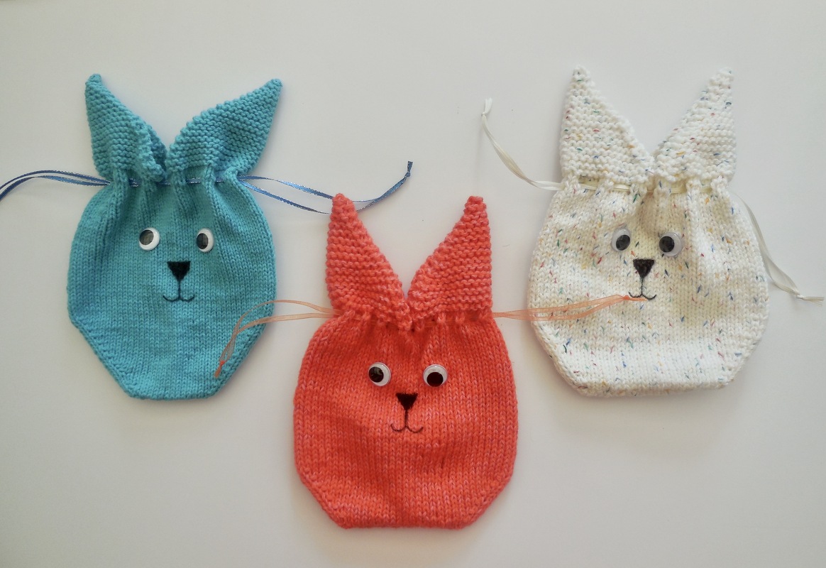 Häschentasche - Häschenbeutel - Strickanleitung - Bild 2