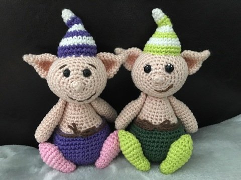 Häkelanleitung für Diabolo - der Kobold