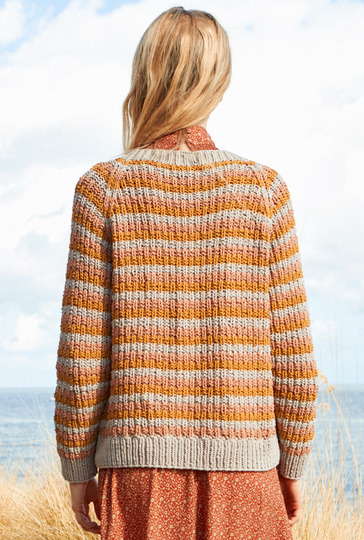 Strickanleitung: Easy - der Ringelpulli im Strukturmuster