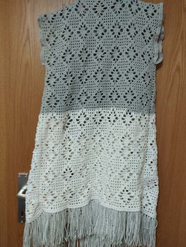 Häkelanleitung BoHo Sommerweste "Flowers" Häkelweste für jede Größe - Bild 2