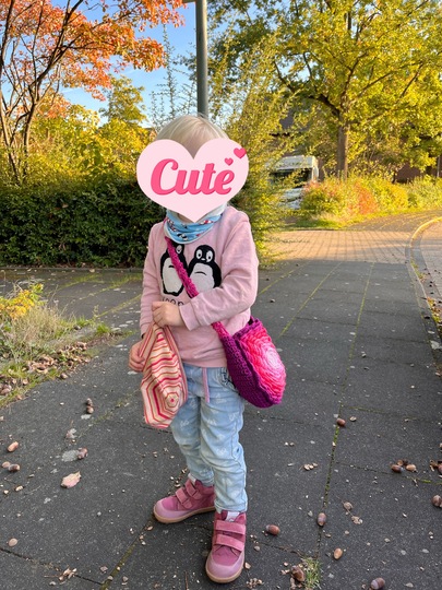 Häkelinis Kleine Blumentasche