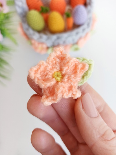 Crochet basket pattern, Easter basket beginner crochet pattern