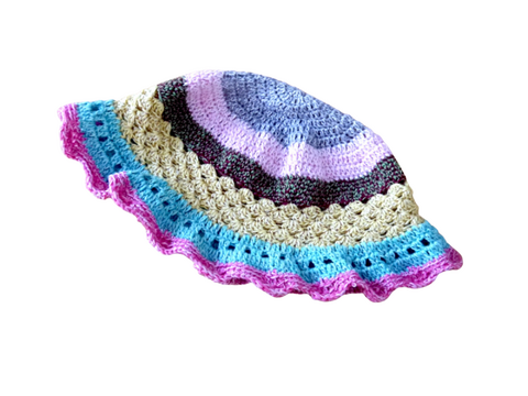 Häkelanleitung Sommerhut Natsubou