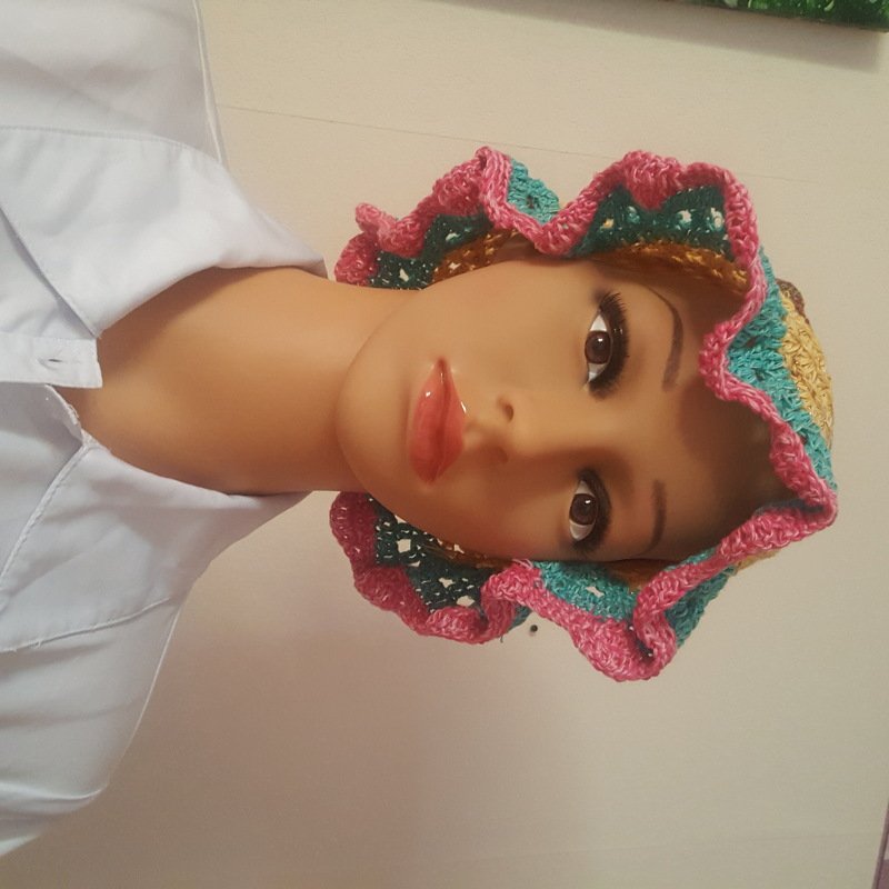 Häkelanleitung Sommerhut Natsubou - Bild 5