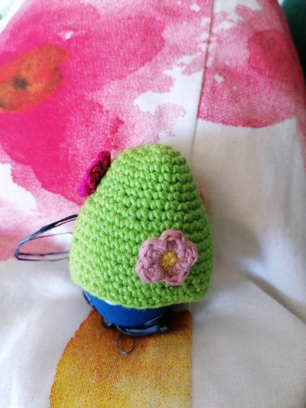 PDF Häkelanleitung für einen Eierwärmer Motiv Blumenwiese, für Anfänger - Bild 2