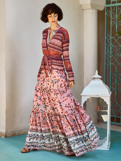 Strickanleitung: Wickeljacke für Musterfans