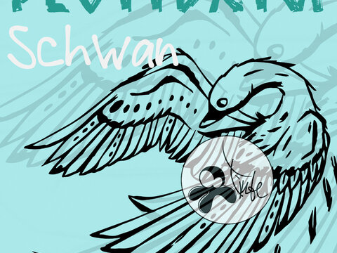 Plotterdatei "Schwan"