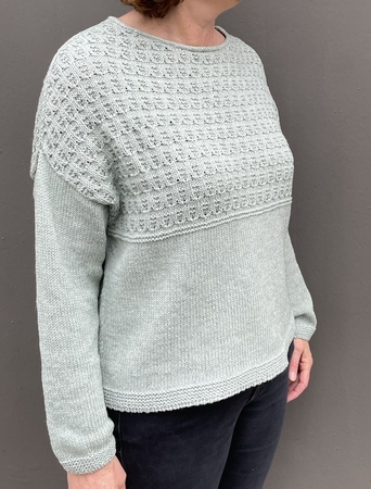DAMEN Pullovers & Sweatshirts Pullover Stricken NoName Pullover Weiß M Rabatt 63 % 