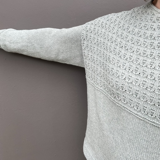 Strickanleitung Pullover RIKA, Damen Gr 36 - 48