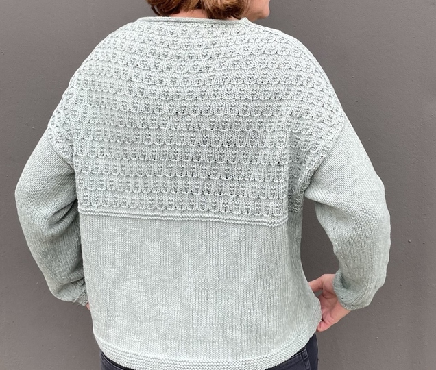 Strickanleitung Pullover RIKA, Damen Gr 36 - 48