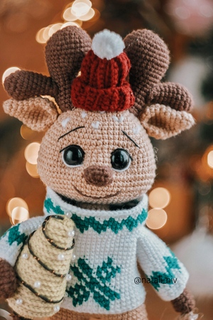 Donkey Hand knitted Mr Toy