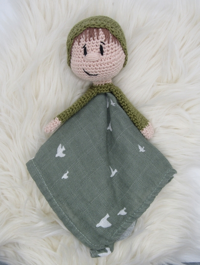 Max und Mathilda als Schnuffeltuch/Schmusetuch/ Schlummerle