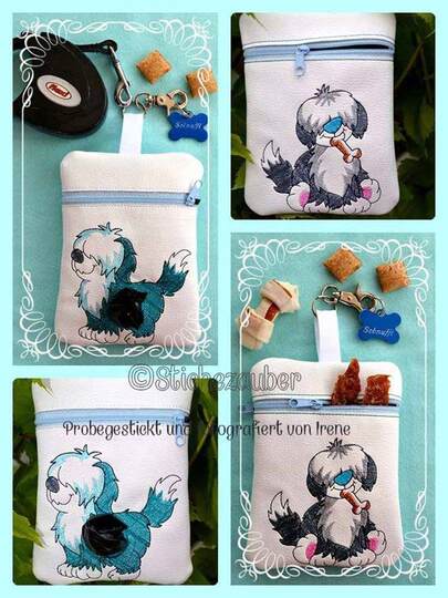 Stickdatei ITH-Kombi-Doggy-Bag-Set