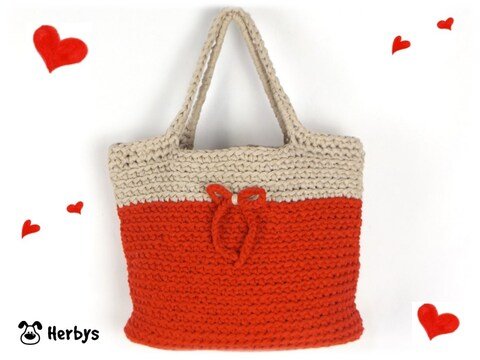 Häkelanleitung Handtasche "Ribbon"