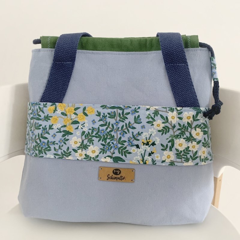 Projekttasche Pam mit Schnittmuster zum Ausdrucken