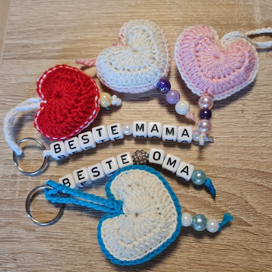 Herz Schlüsselanhänger/Taschenbaumler