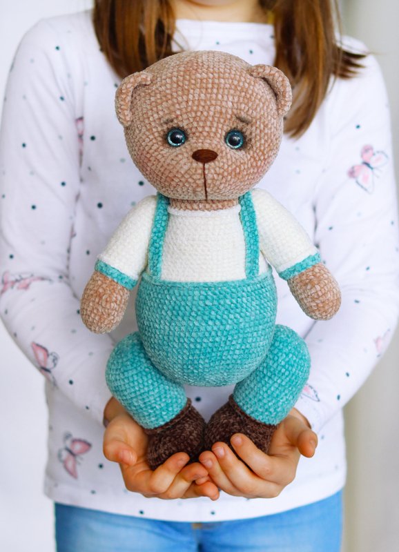 Häkelanleitung Braunbär