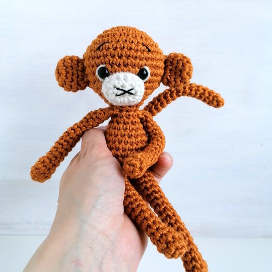 Pattern Amigurumi Pippo the monkey