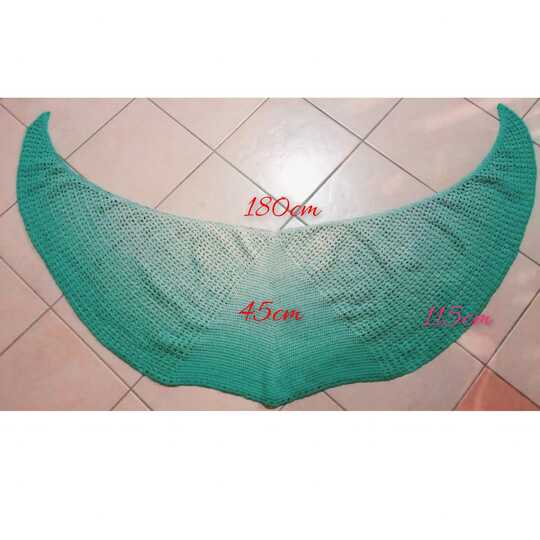 -	Häkelschriftanleitung Tuch „engelenvleugels“  -