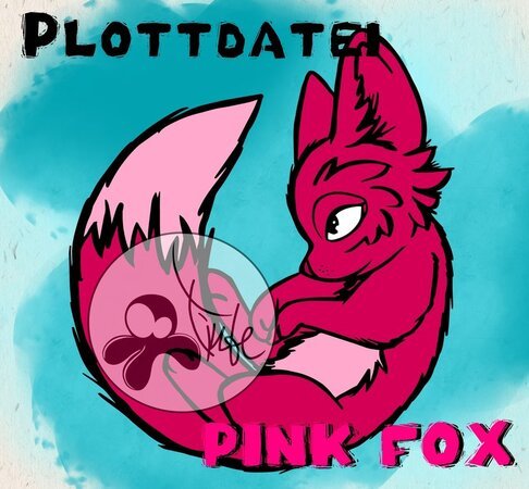 Plotterdatei "Pinkfox"