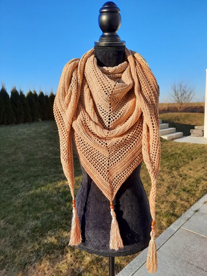 Crochet pattern: Shawl "Jenny"