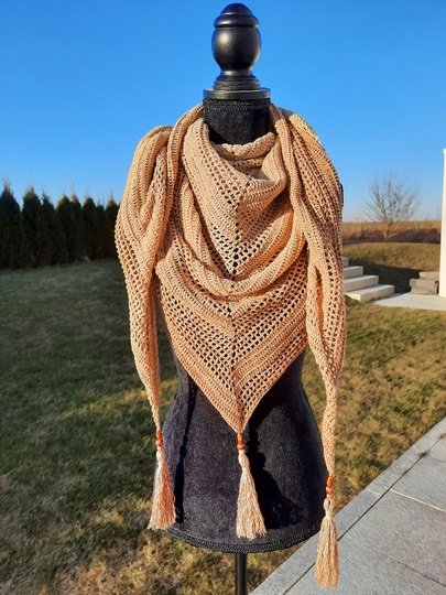 Crochet pattern: Shawl "Jenny"