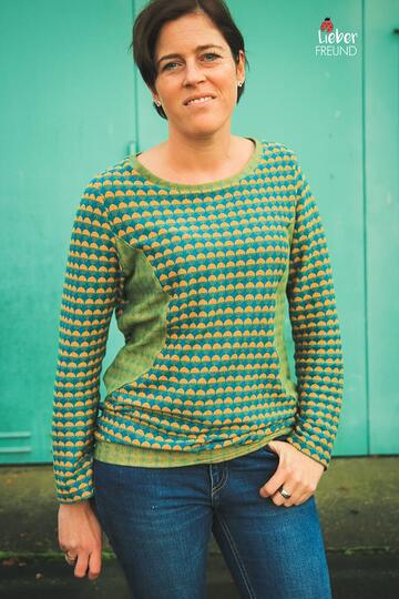 Sweatjacke/ Hoodie Damen – E-Book Schnittmuster Gr. 32-58 – Nanuc