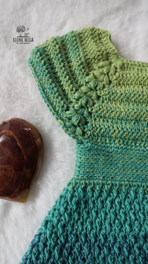 Häkelanleitung für Tunika ,,Sungirl Shining" 9 Größen!