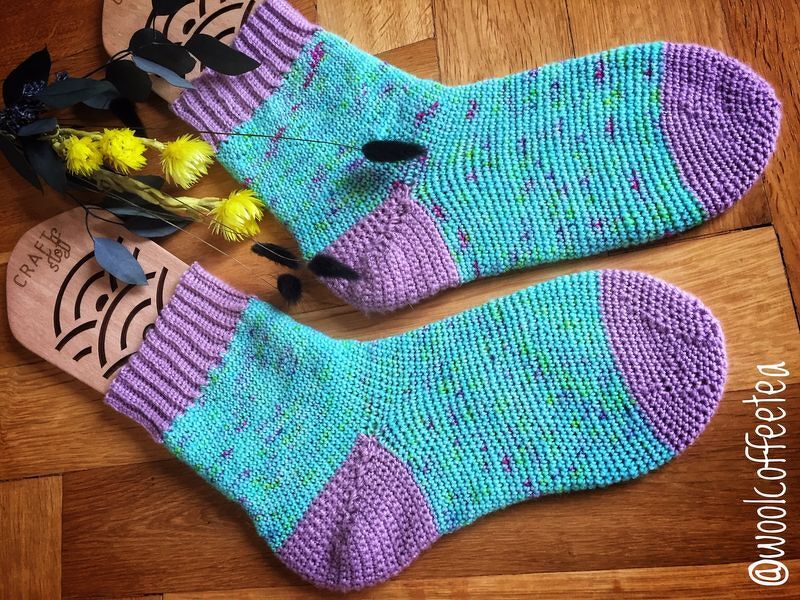 Socken häkeln für Anfänger - Häkelanleitung - Bild 5
