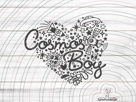 Cosmos Boy Plotterdatei SVG DXF