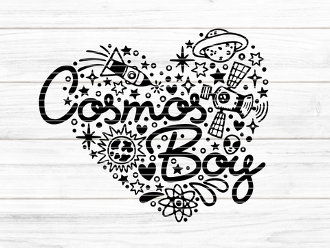Cosmos Boy Plotterdatei SVG DXF FCM